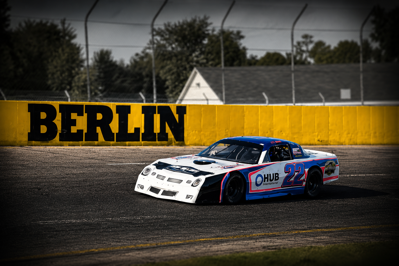 HL Motorsports number 22 race car at Berlin Raceway